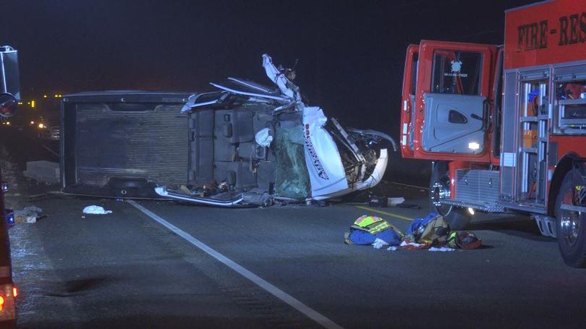 An Idaho company has agreed to pay $5 million to the daughters of a woman killed by one of its employees in a drunk-driving crash.<br />Photo Date: Dec 13, 2017<br />(Source: KMVT)