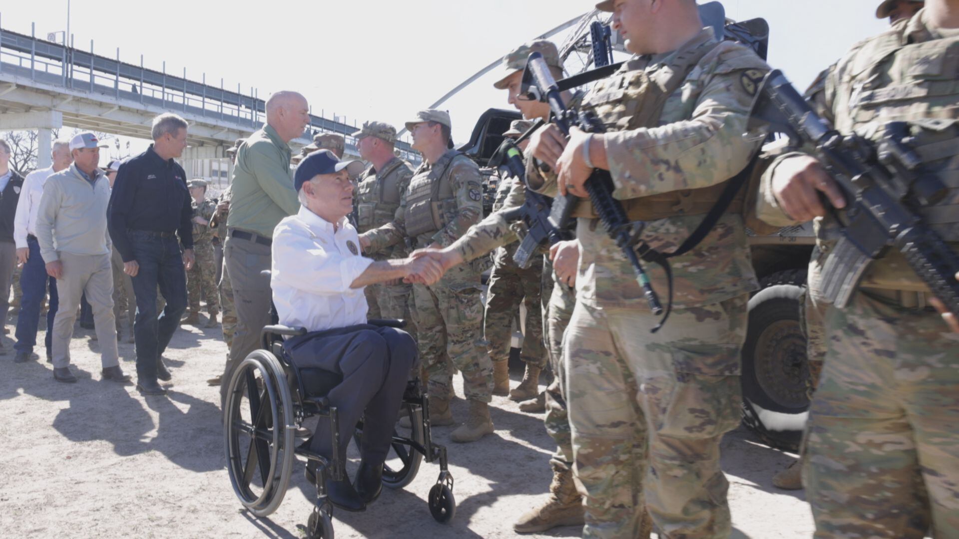 Governer Brad Little announces troops return from their mission at the U.S. Mexico border - Vimarsana News