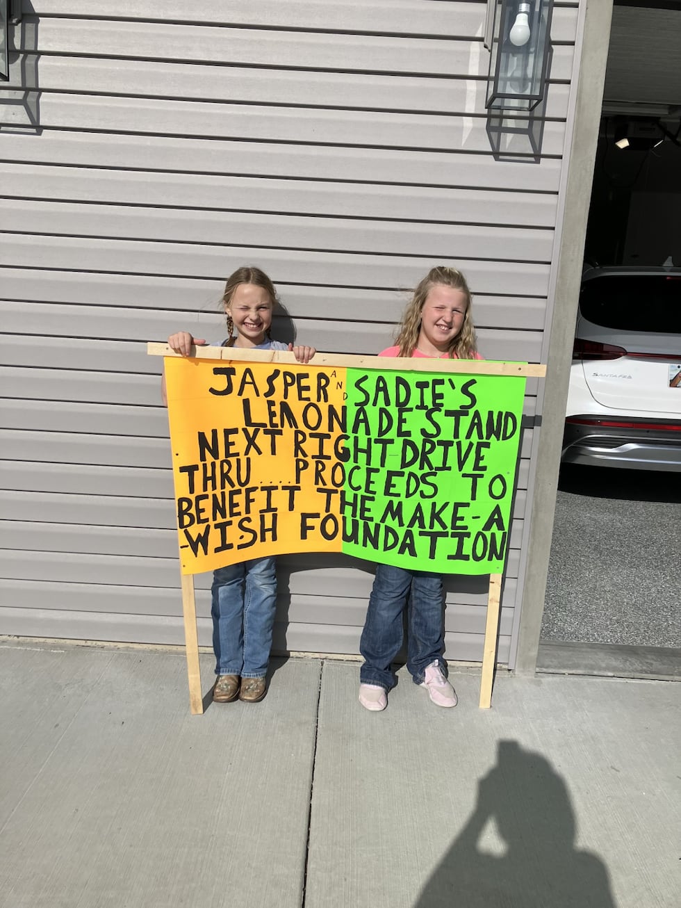 Lemonade stand raised $500 for Make a Wish Idaho