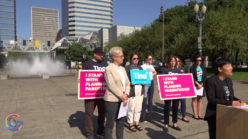 Oregon pro-choice rally