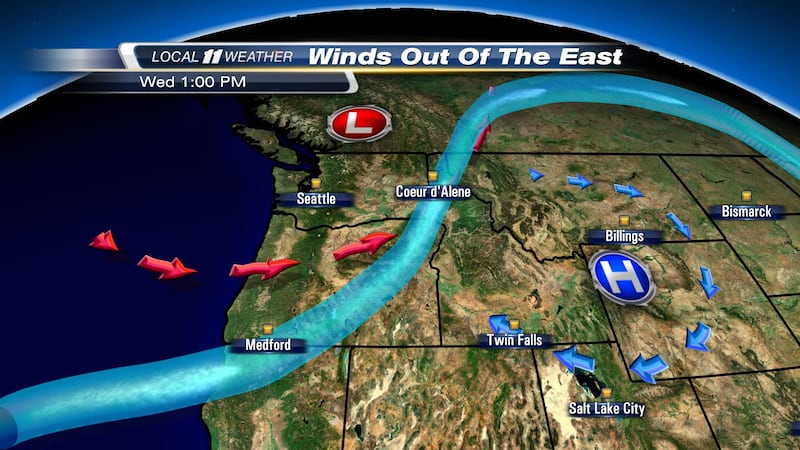 Weather blog: Storm direction versus wind direction