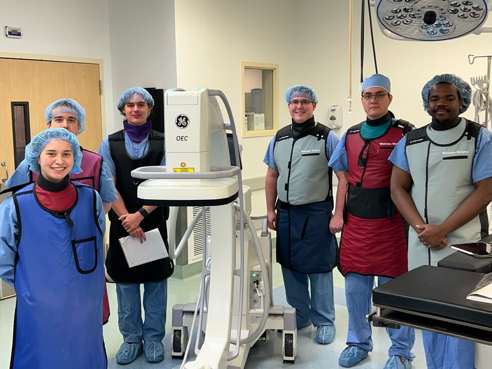 Engineering students has earned $10,000 towards developing a device known as a C-arm