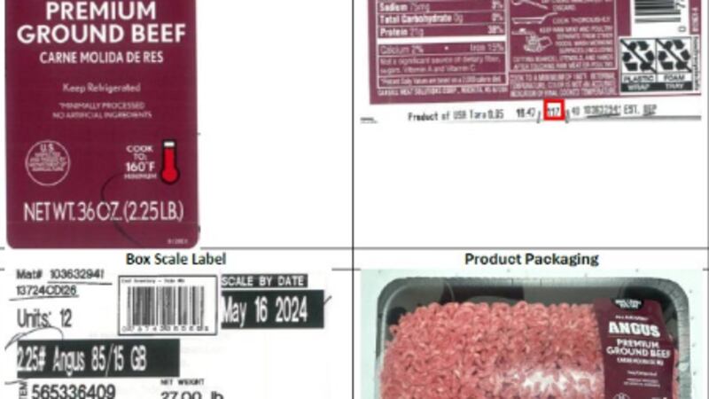 The United States Department of Agriculture issued a recall Wednesday for more than 16,000...